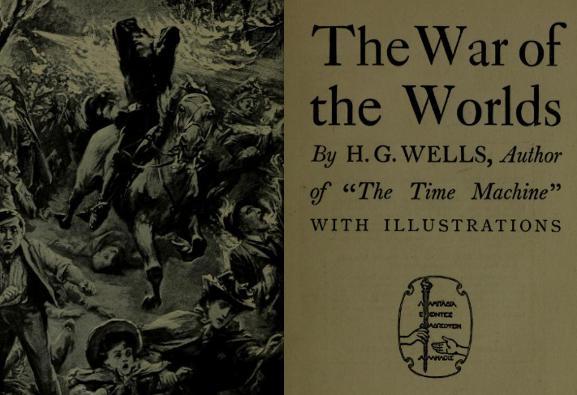 Image: The War of the Worlds by H. G. Wells