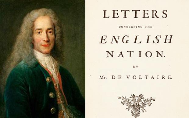 Image: Letters on the English by Voltaire