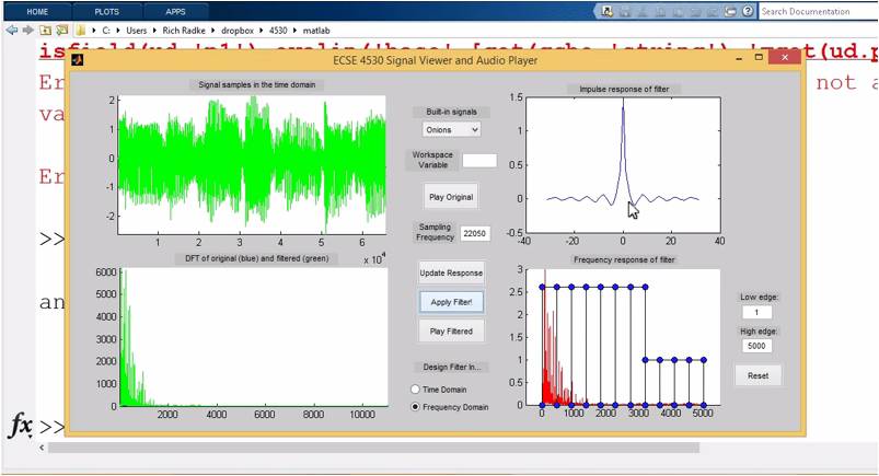 Image: ECSE 4530: Digital Signal Processing