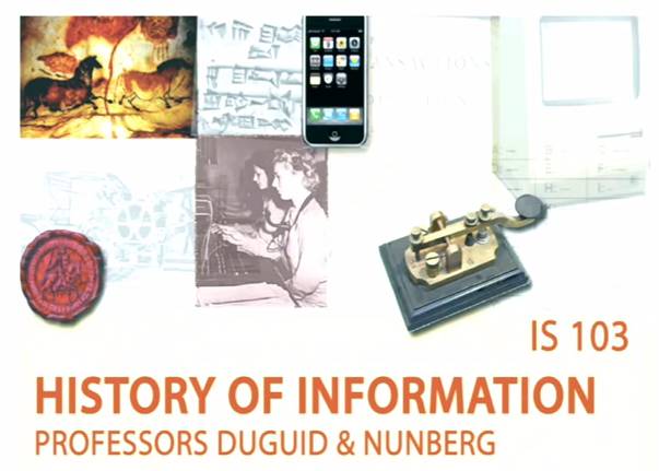 Image: History C192: History of Information