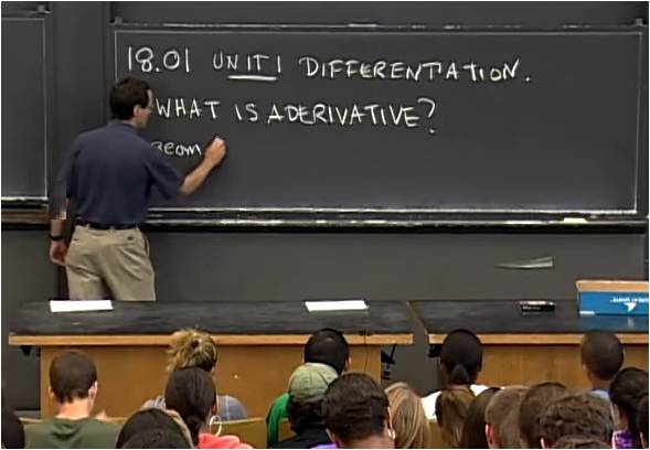 Image: 18.01 Single Variable Calculus