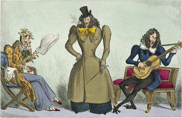 Image: Men, Women and Guitars in Romantic England